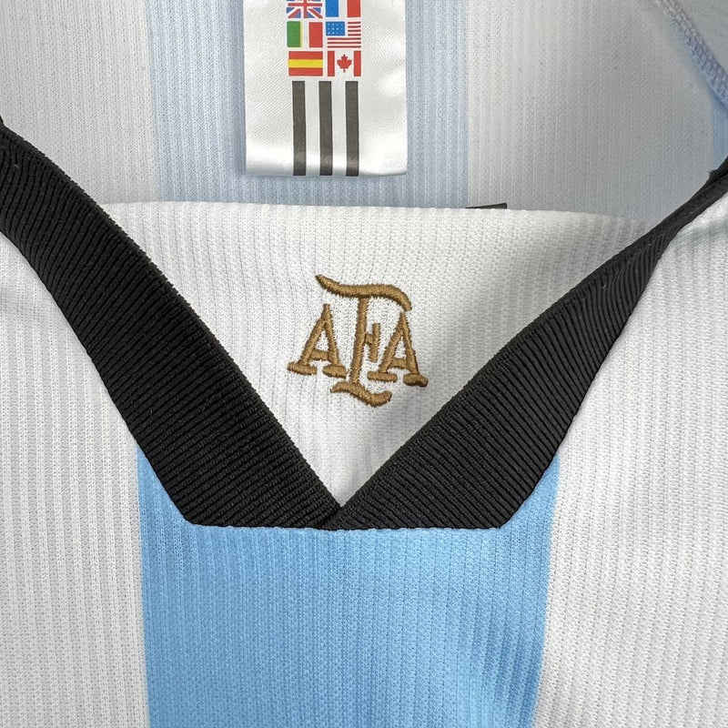 Camisa Retrô da Argetina 1998 - Manga Longa