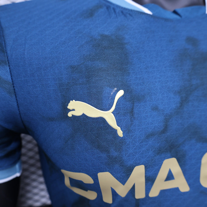 Camisa Oficial do Olympique de Marseille 24/25 - Versão Jogador