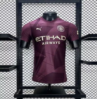 Camisa Oficial do Manchester City 24/25 - Versão Jogador