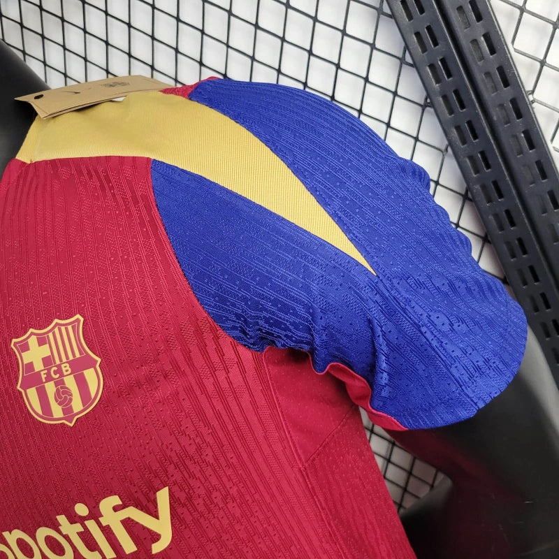 Camisa Oficial do Barcelona 24/25  Versão Jogador - Treino