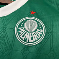 Camisa Feminina Oficial do Palmeiras 25/26 Baby Look - Libertadores