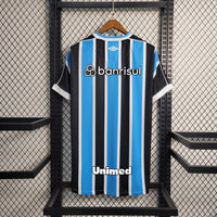Camisa Oficial do Grêmio 23/24 Versão Torcedor - Completa com Patrocínio