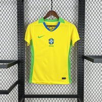 Camisa Feminina Oficial do Brasil 25/26 - Baby Look
