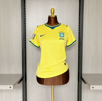 Camisa Femininia Oficial do Brasil 26/27 Baby Look - (+Pacth)