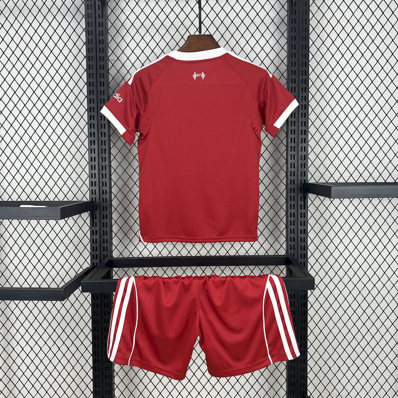 Conjunto Infantil Oficial do Liverpool 25/26 - Kids
