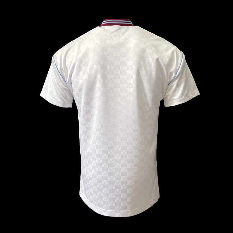 Camisa Retrô do West Ham 1989/1990 - Versão Retrô