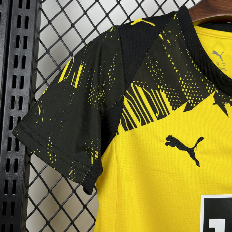 Conjunto Infantil Oficial do Borussia Dortmound 25/26 - Kids
