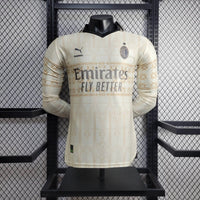 Camisa Oficial do Milan 24/25 - Manga Longa