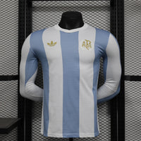 Camisa Oficial da Argentina 25/26 Manga Longa - Edição Especial