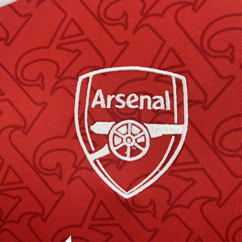 Camisa Feminina Oficial do Arsenal 25/26 - Baby Look