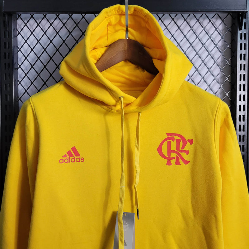 Moletom do CR Flamengo 23/24 - Amarelo
