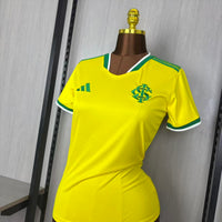 Camisa Feminina Internacional Adidas Brasil 26/27 - Baby Look