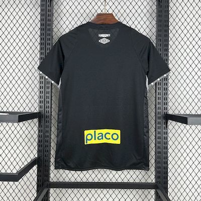 Camisa Oficial do Santos 25/26 Versão Torcedor - Completa com Patrocínios