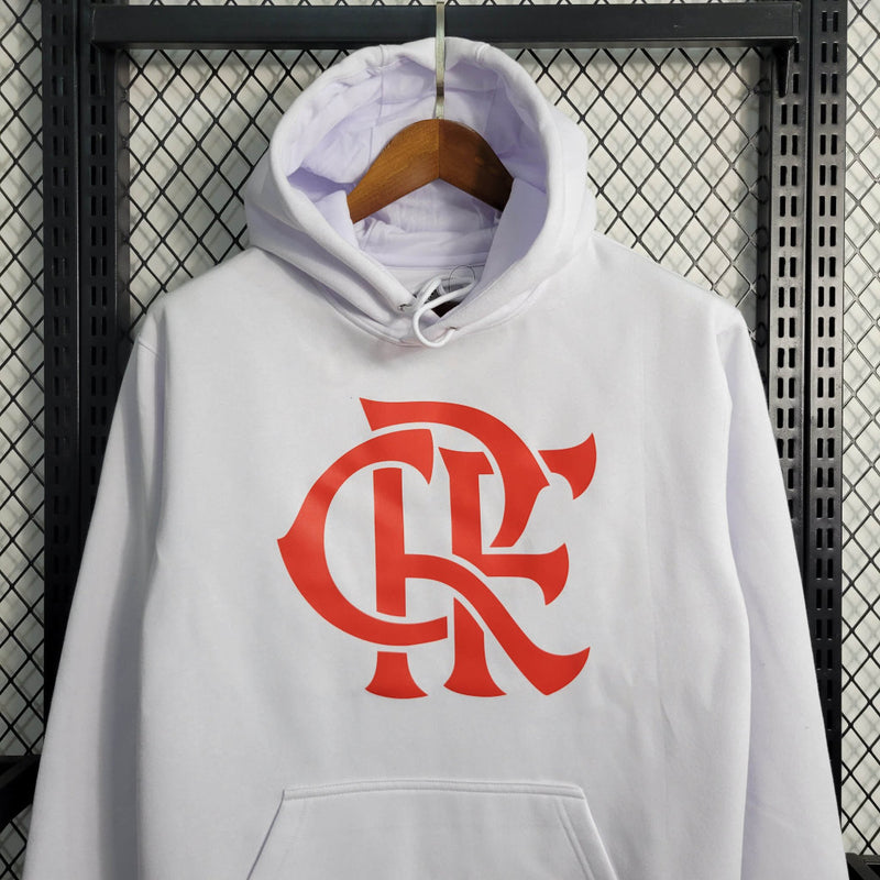 Moletom do CR Flamengo 23/24 - Branco