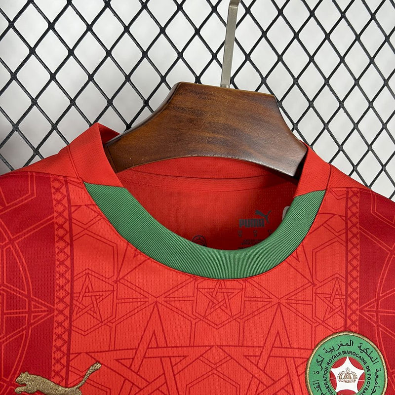 Camisa Oficial do Marrocos 25/26 - Versão Torcedor