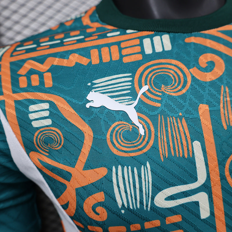 Camisa Oficial da Costa do Marfim 24/25 - Versão Jogador