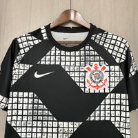 Camisa Oficial do Corinthians 25/26 Pré Jogo - Versão Torcedor