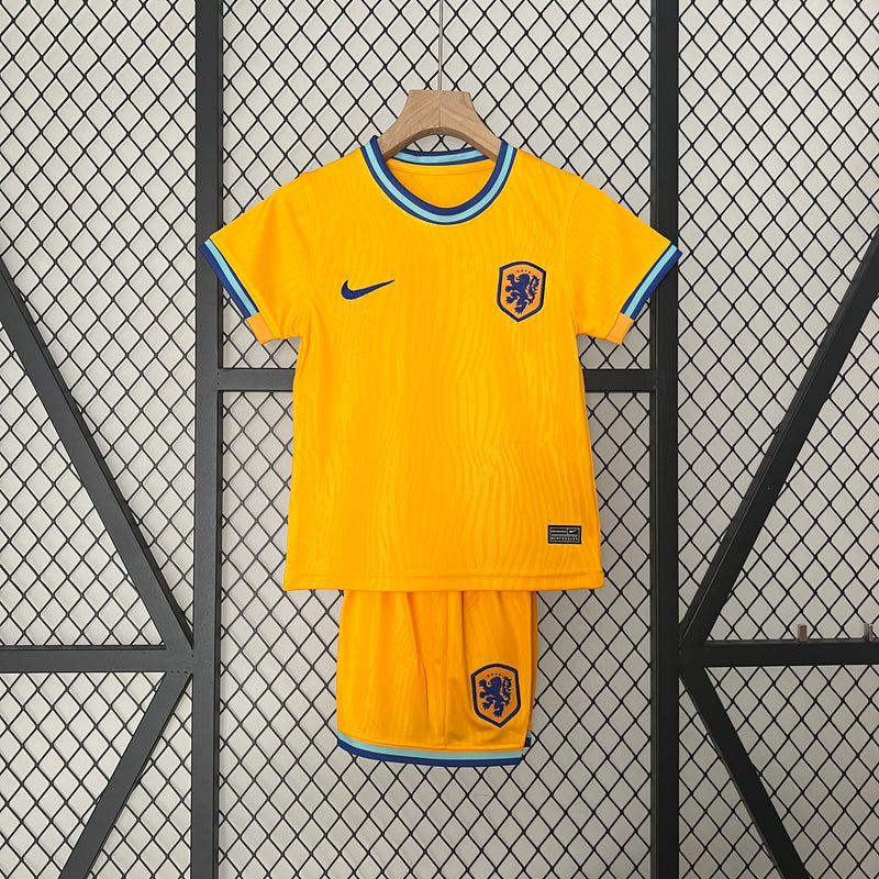Conjunto Oficial da Holanda 24/25 - Kids