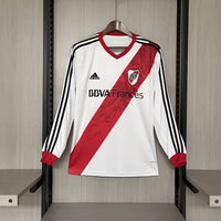 Camisa Retrô do River Plate 2013/2014- Manga Longa