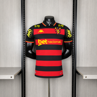 Camisa Oficial do Sport Recife 26/27 Jogador - Completa com Patrocínios