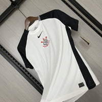 Camisa Feminina Oficial do Corinthians 25/26 - Baby Look