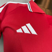 Camisa l Feminina Oficial do Manchester United 26/27 - Baby Look