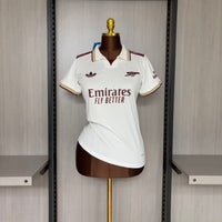 Camisa 3 Feminina Oficial do Arsenal 25/26 - Baby Look