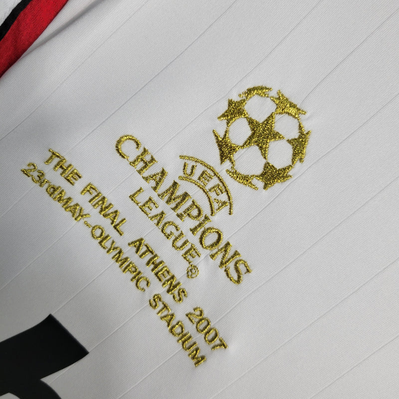 Camisa Retrô do Milan 2006/2007 - Manga Longa