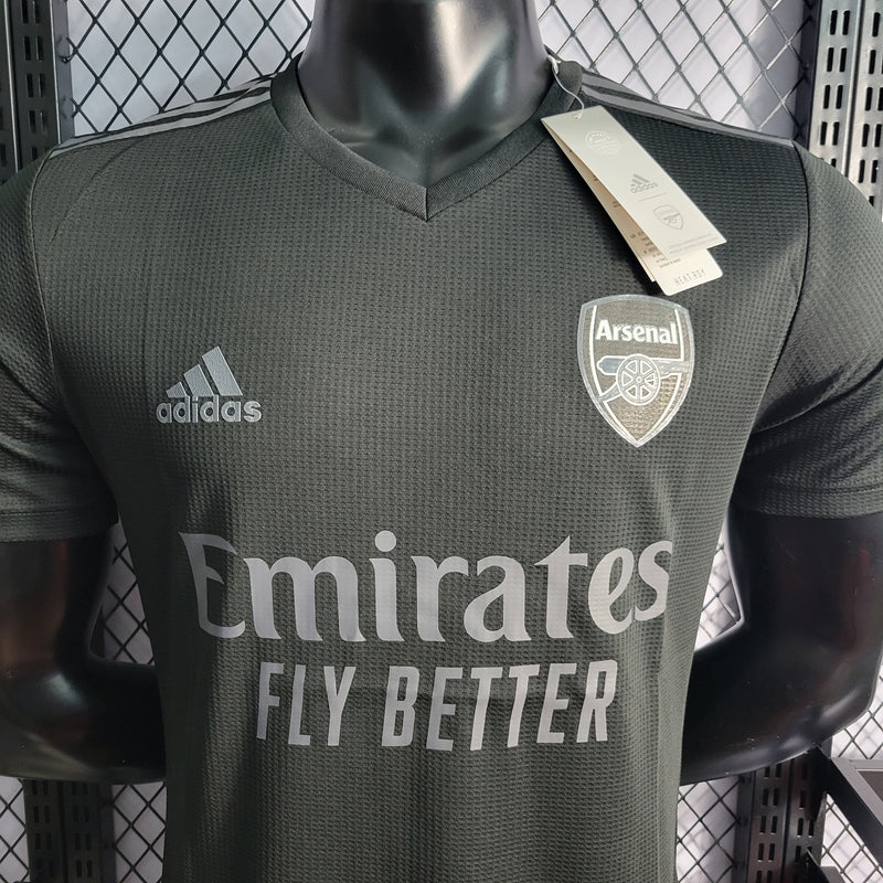 Camisa Oficial do Arsenal 22/23 Versão Jogador - Edição Black Especial