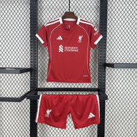 Conjunto Infantil Oficial do Liverpool 25/26 - Kids