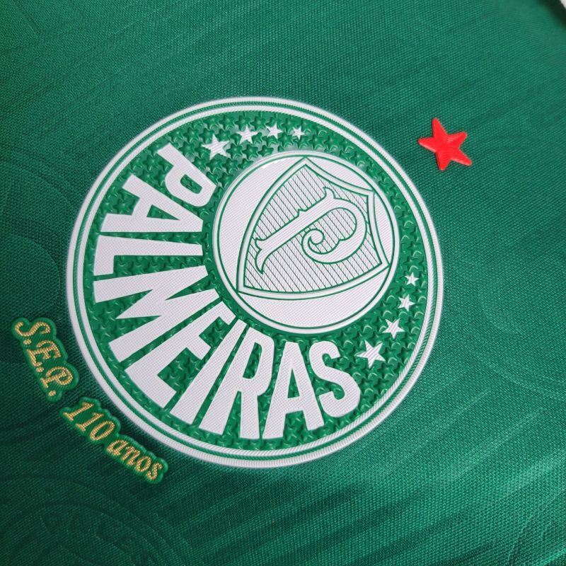 Camisa Oficial do Palmeiras 24/25 Versão Jogador - Completa Com Patrocínio e Pacth