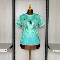 Camisa Feminina Oficial do Brasil 26/27 Baby Look - Goleiro