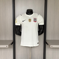 Camisa Oficial do Corinthians 26/27 Jogador - (+Pacths Copa do Brasil Campeão + Brasileirão)