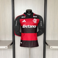 Camisa Oficial do CR Flamengo 26/27 - Completa com Patrocinios