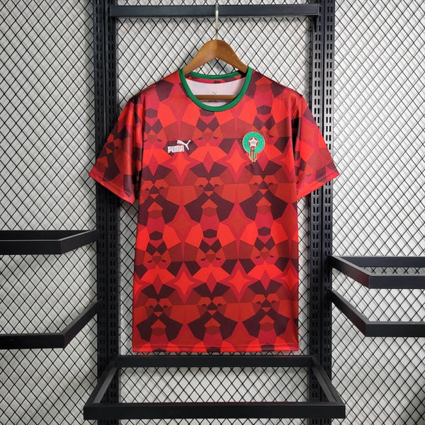 Camisa Oficial do Marrocos 23/24 Versão Torcedor - Treino