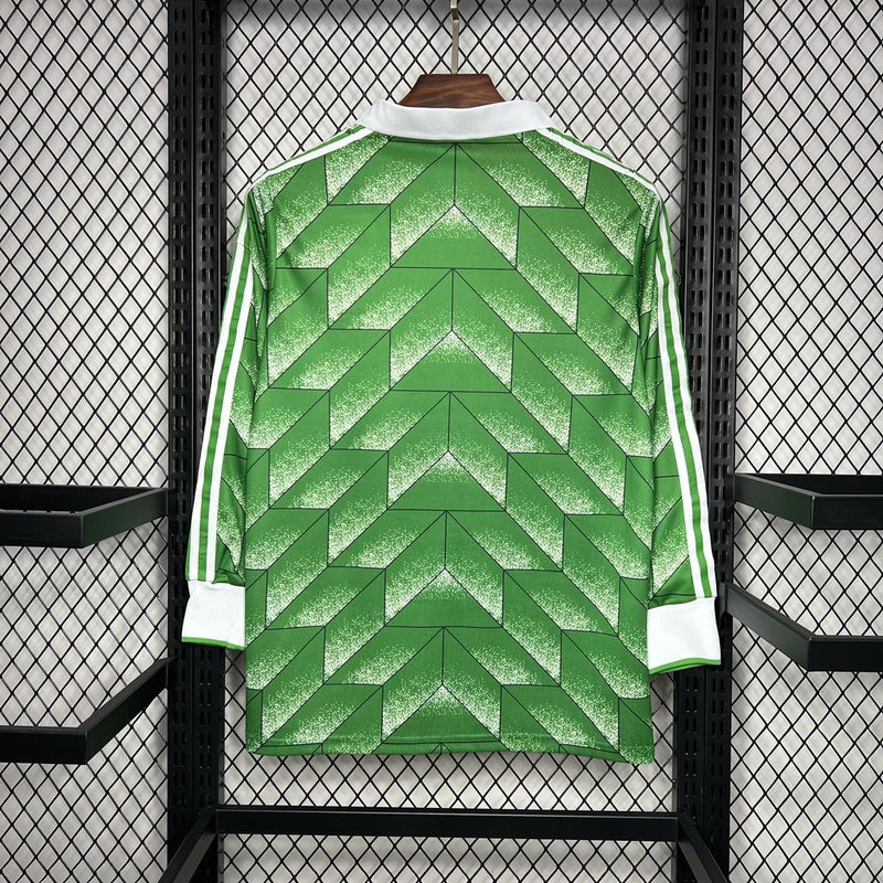 Camisa Retrô da Alemanha 1990 - Manga Longa