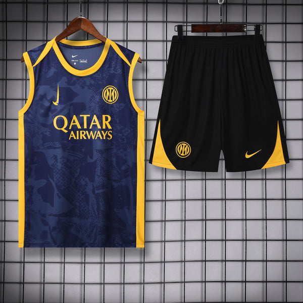 Kit Oficial da Inter de Milão 25/26 - Treino