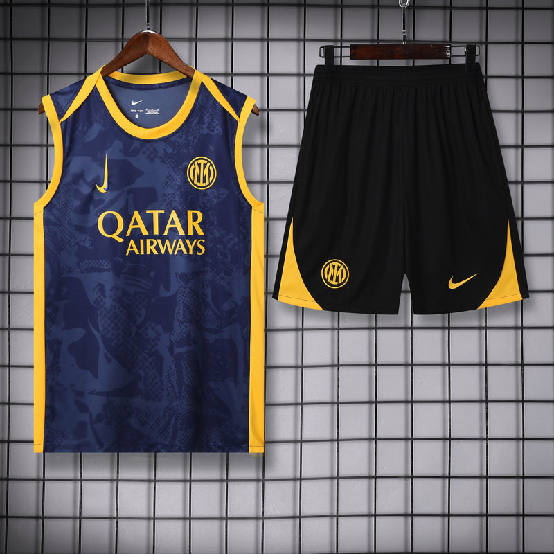 Kit Oficial da Inter de Milão 25/26 - Treino