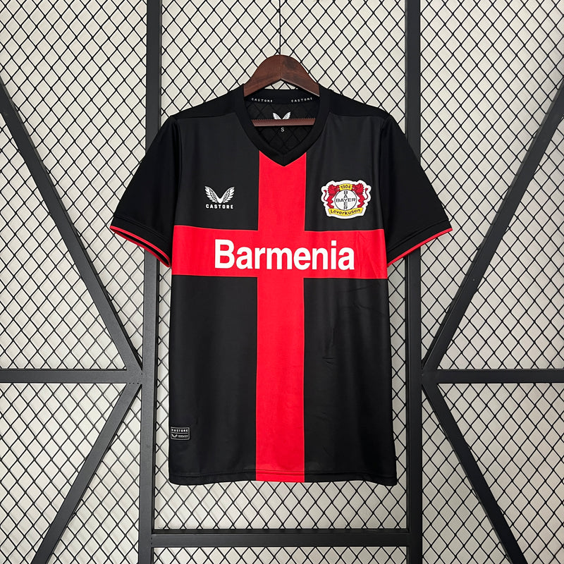 Camisa Oficial do Bayer Leverkusen 23/24 - Versão Torcedor