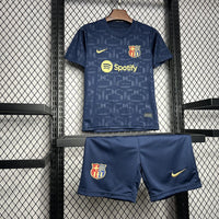 Conjunto Infantil Oficial do Barcelona 24/25 - Kids