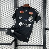 Camisa Oficial do Santos 25/26 Versão Torcedor - Completa com Patrocínios