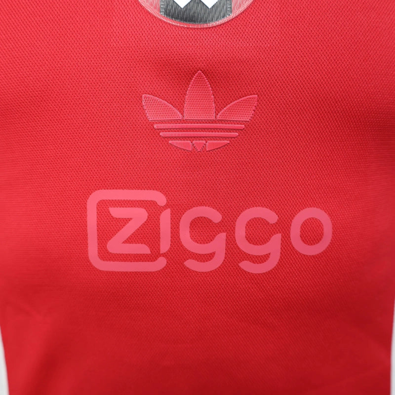 Camisa Oficial do Ajax 25/26 Versão Jogador - Anniversary Edition