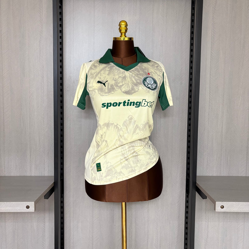 Camisa Feminina Oficial do Palmeiras 25/26 - Baby Look