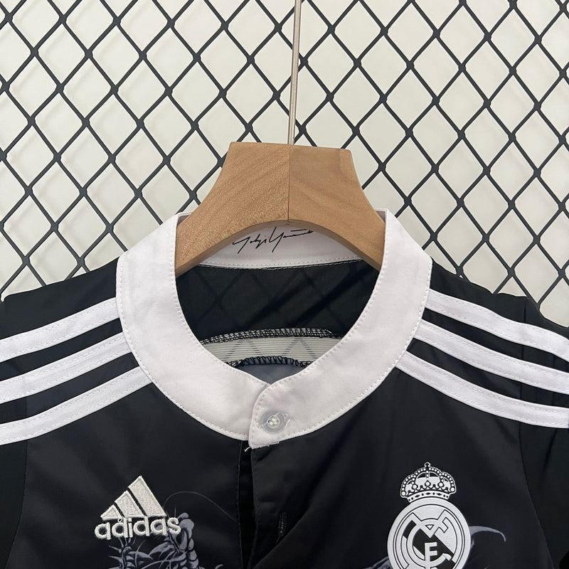 Conjunto Retrô Infantil Oficial do Real Madrid 2014/2015 - Kids