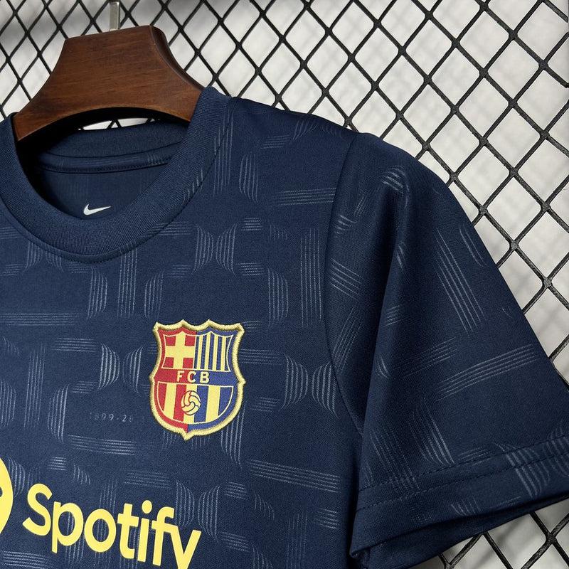 Conjunto Infantil Oficial do Barcelona 24/25 - Kids