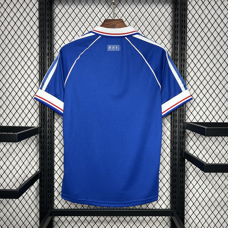 Camisa Retrô da França 1998