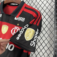 Camisa Oficial do CR Flamengo 26/27 - Completa com Patrocínios (+Pacths Libertadores Completos)