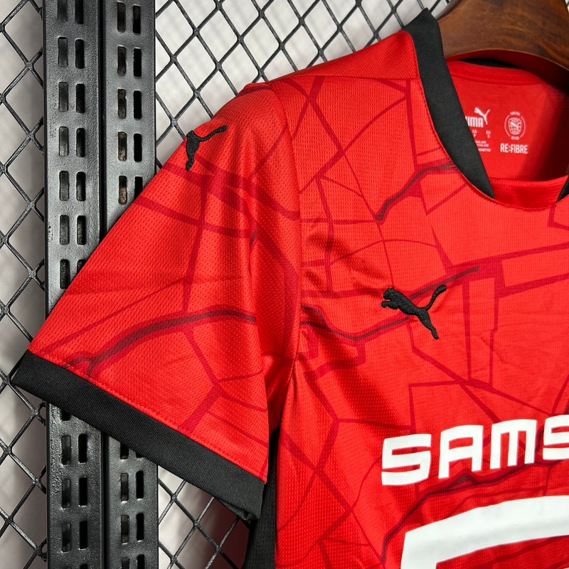 Camisa Oficial do Rennes 24/25 - Versão Torcedor