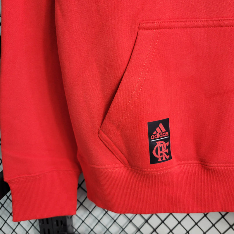 Moletom do CR Flamengo 23/24 - Vermelho