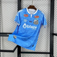 Camisa Oficial Santos 25/26 Versão Torcedor - Completa com Patrocínios